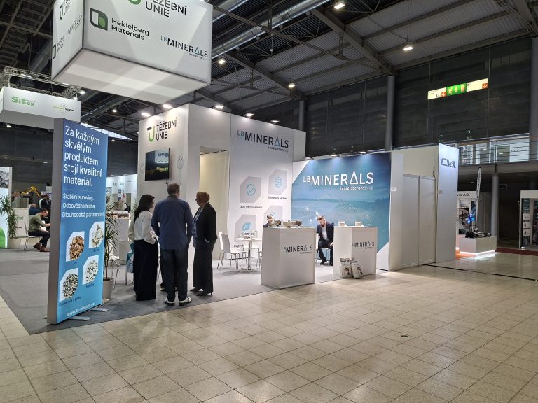 Fotogalerie: Na veletrhu MINE&BUILD jsme představili nové možnosti využití našich surovin